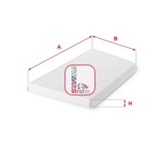 Pollen / Cabin Filter fits MERCEDES C230 2.5 LHD Only 05 to 08 M272.920 Sofima