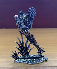 Pheasant Quality Silver Pewter