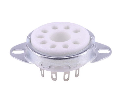 B9d valve socket - socket, ceramic