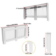 Wisfor 92/100cm Tall Radiator