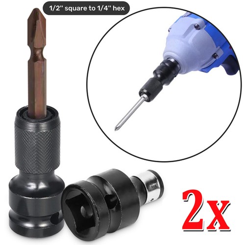 Socket adapter drill - drill, hex