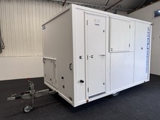 AJC EasyCabin 12 | 6-8 Man Mobile Welfare Unit | 3.5D kVA Generator | Groundhog