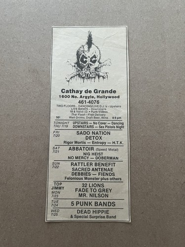Rare 1984 cathay grande - 1984, de