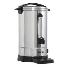 Baridi Hot Water Boiler, Tea Urn, 20L Capacity, Stainless Steel - DH270