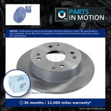 2x Brake Discs Pair Solid fits