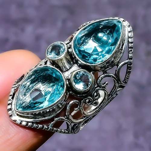 Swiss blue topaz - blue,