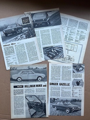 Hillman minx autocar - hillman,