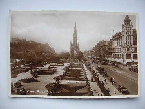 Edinburgh postcard princes - edinburgh,