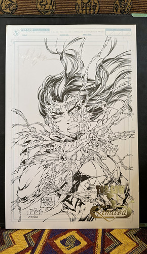 Top cow witchblade print - top,