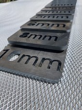 Mild Steel plates cut and