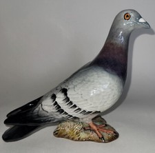 Vintage Beswick "Blue Bar" Pigeon in Grey Gloss by Mr Orwell #1383 