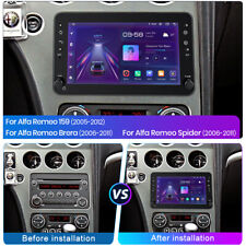 Android14 Car CarPlay Radio For Alfa Romeo 159 Spider Brera GPS SatNav Head Unit