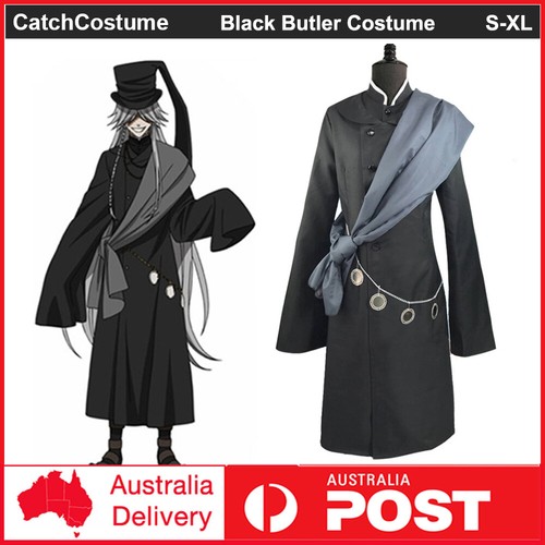 Anime black butler under taker - black,