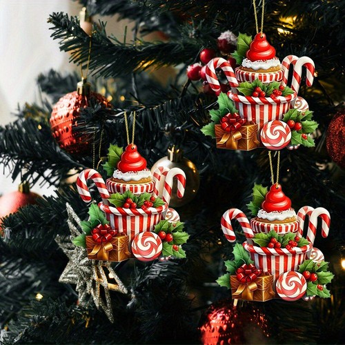 6pcs candy ornaments for - candy,