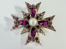 Vintage 1980s Maltese Cross