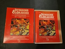 TSR Dungeons & Dragons Set 1 Basic Rules First Printing 1983 D&D 1011 box. 