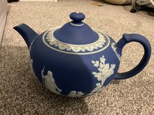 Wedgwood Teapot Dark Blue