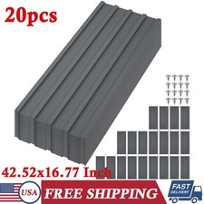 20 PCS Roof Panels Galvanized