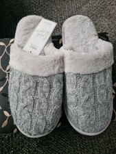 Ladies Slippers Size 8 Vegan