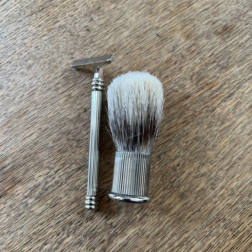Silver plated antique - plated, razor