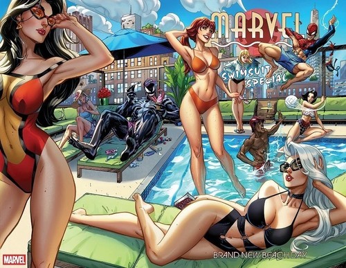 Marvel swimsuit special - marvel, special: