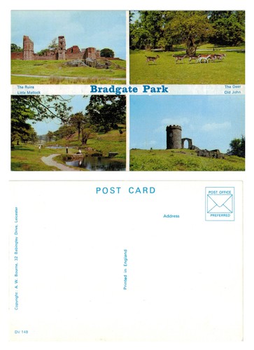 Postcard bradgate park - -,