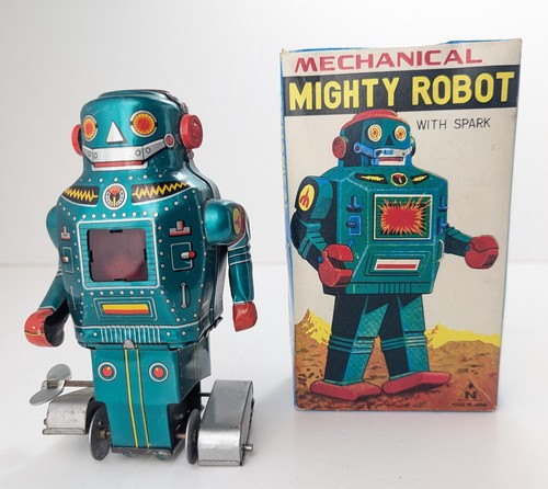 Vintage japanese tin - tin, toy
