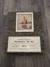 Vintage Marquetry Art Kit from