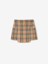 Burberry Pleated Check Wool