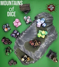 16mm d6 acrylic dice - 10,