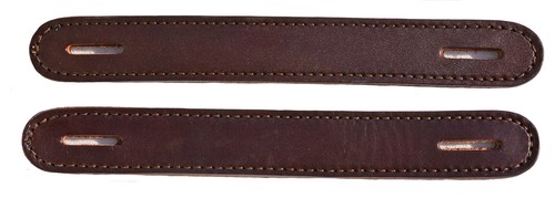 Lot havana leather - of, 2