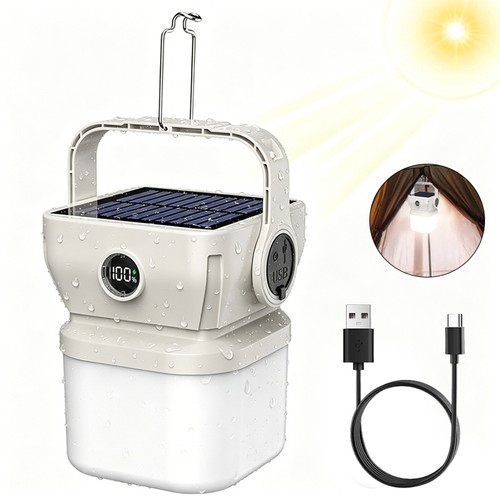 Solar led camping light - camping,
