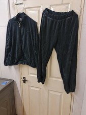 Men's NIKE velour tracksuit set  L & M.