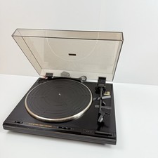 Pioneer PL-480 Belt Drive Turntable Record Player Black Tested & Working