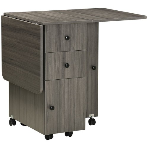 Homcom folding dining table - dining,