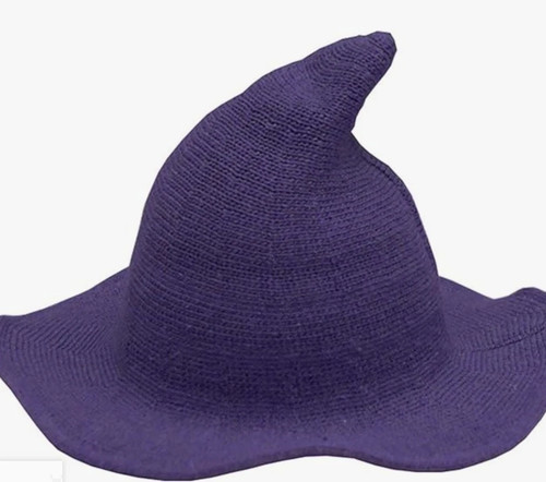 Halloween witch hat - wool, felt