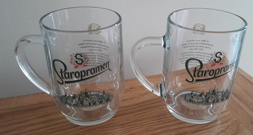 Staropramen prague tankard - x,