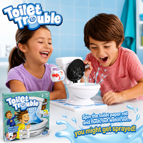 Toilet trouble hasbro - toilet,