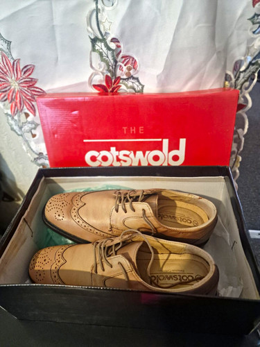 Cotswold men tan leather - tan,