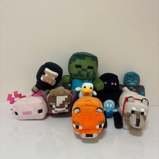 Minecraft Plush lot of 10 Set