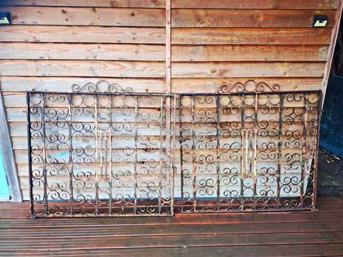 Art deco wrought iron - deco, gates