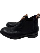 Gucinari Black Leather Chelsea