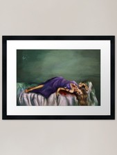 Shuriken // Framed Art Print