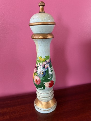 Italian blue floral - blue,