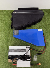 72v 23ah Triangle Li-ion Ebike Battery Electric Bike with 4a charger Soft Case