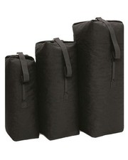 Cotton Canvas Kit Bag Black