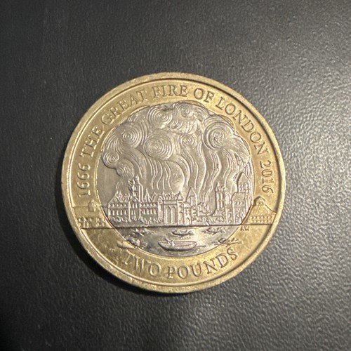 Coin the great fire of - £2,