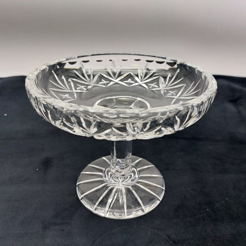 Crystal compote footed fruit - crystal,