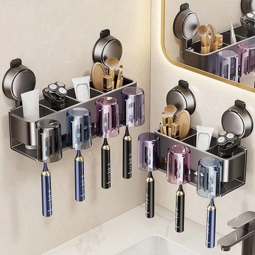 Suction cup toothbrush holder - suction,