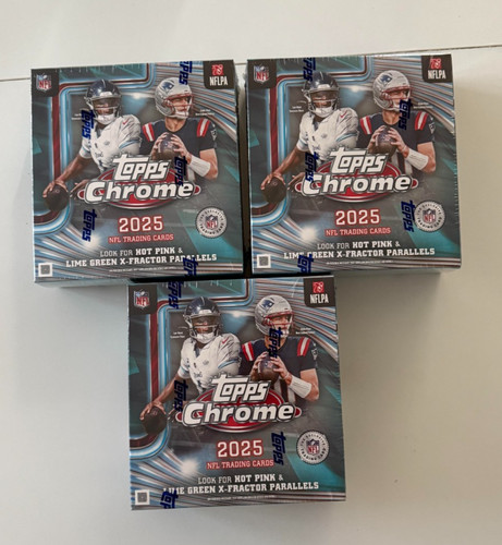 2025 topps chrome - 1x, chrome®